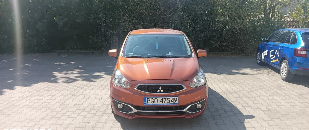 Mitsubishi Space Star cena 25300 przebieg: 82100, rok produkcji 2017 z Kolonowskie małe 191